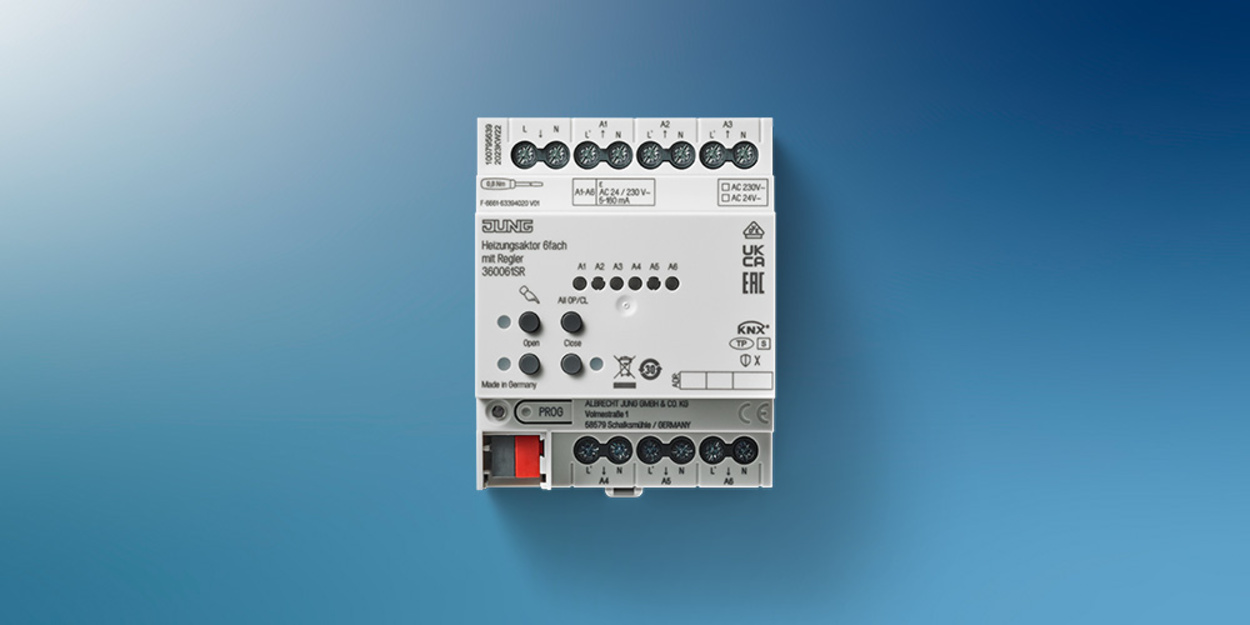 KNX Heizungsaktor 6-fach bei Dimmerling Elektro- und Sicherheitstechnik e.K in Hünfeld